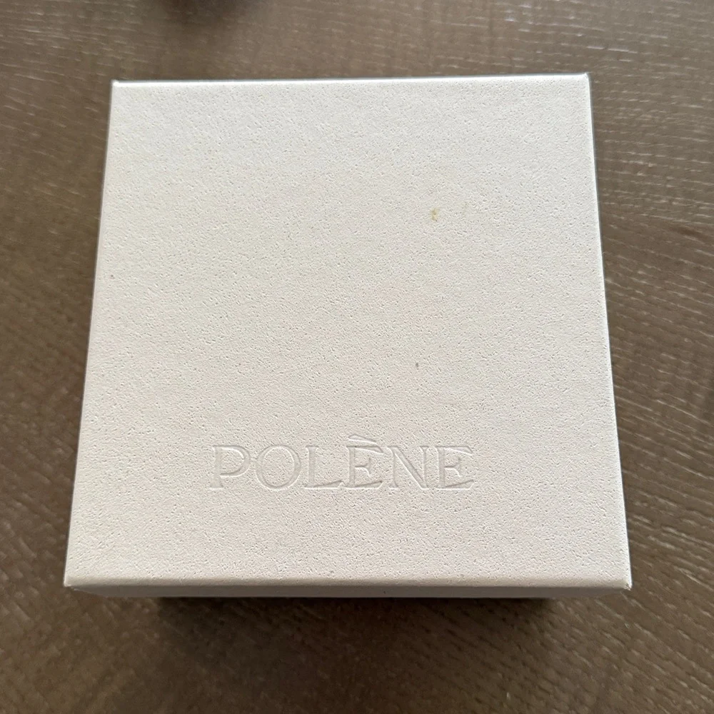NIB NWT Polene Numero Un Micro Textured Blush Bag purse crossbody shoulder strap - Picture 3 of 13